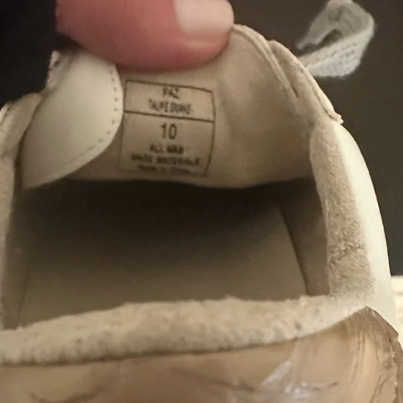 Stylish White Shu Shop tan, white and Gray Women's Sneakers. - Picture 4 of 6